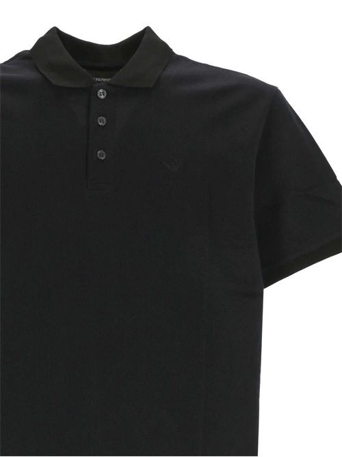 Navy blue polo shirt Emporio Armani | 3D1FM11JTKZ0920